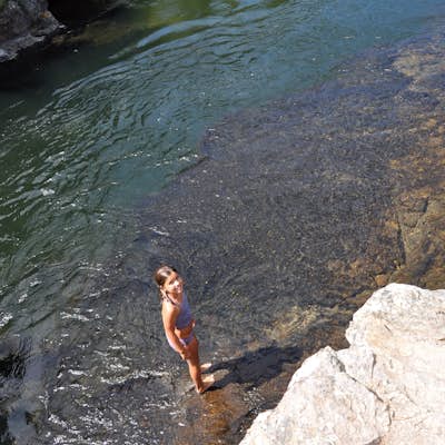 Swim in the Firehole River