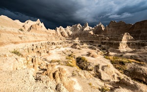 Backcountry Camp off the Fossil Trailhead, Badlands NP