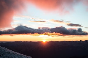 Scramble up Mount Sparrowhawk for Sunrise