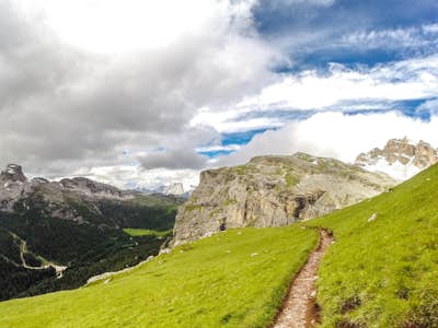 Hike or Run the Alta Via 1 in the Dolomites