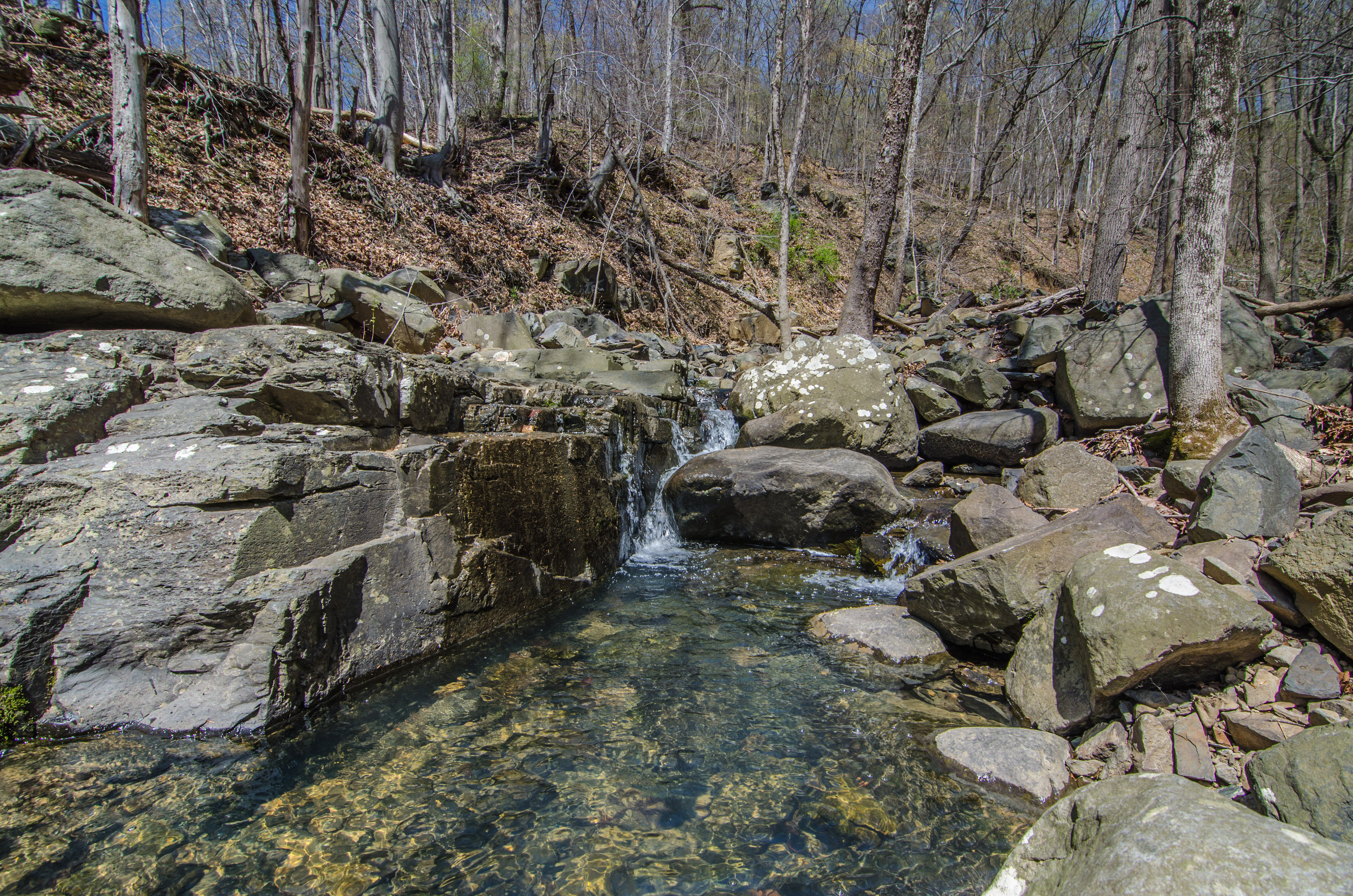 Explore Kugler Woods Waterfall