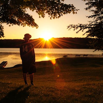 Capture a Sunset at the Colonie Town Park 