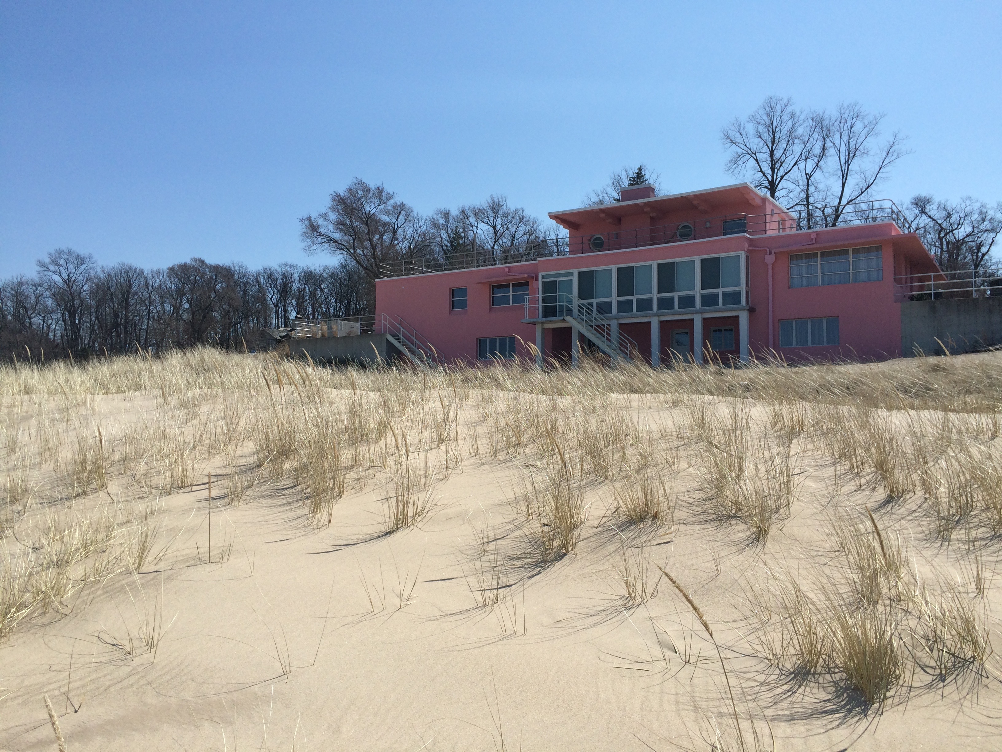 Stroll along the Beach at Beverly Shores, Chesterton, Indiana