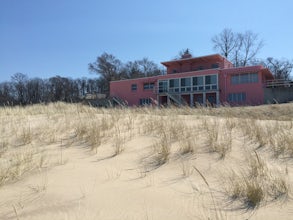 Stroll along the Beach at Beverly Shores