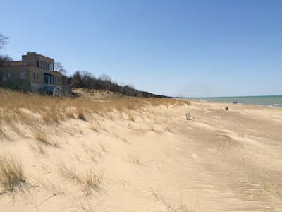 Stroll along the Beach at Beverly Shores