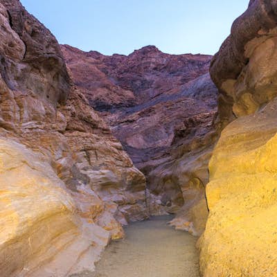 Hike Mosaic Canyon, Death Valley