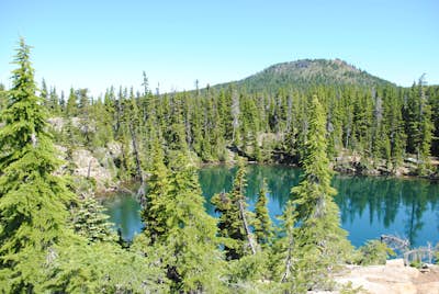 Tenas Lakes via Benson Lake Trail
