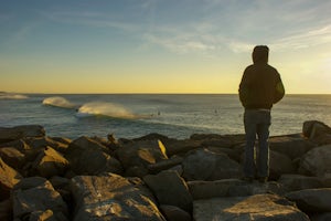 Surf at Westport Beach