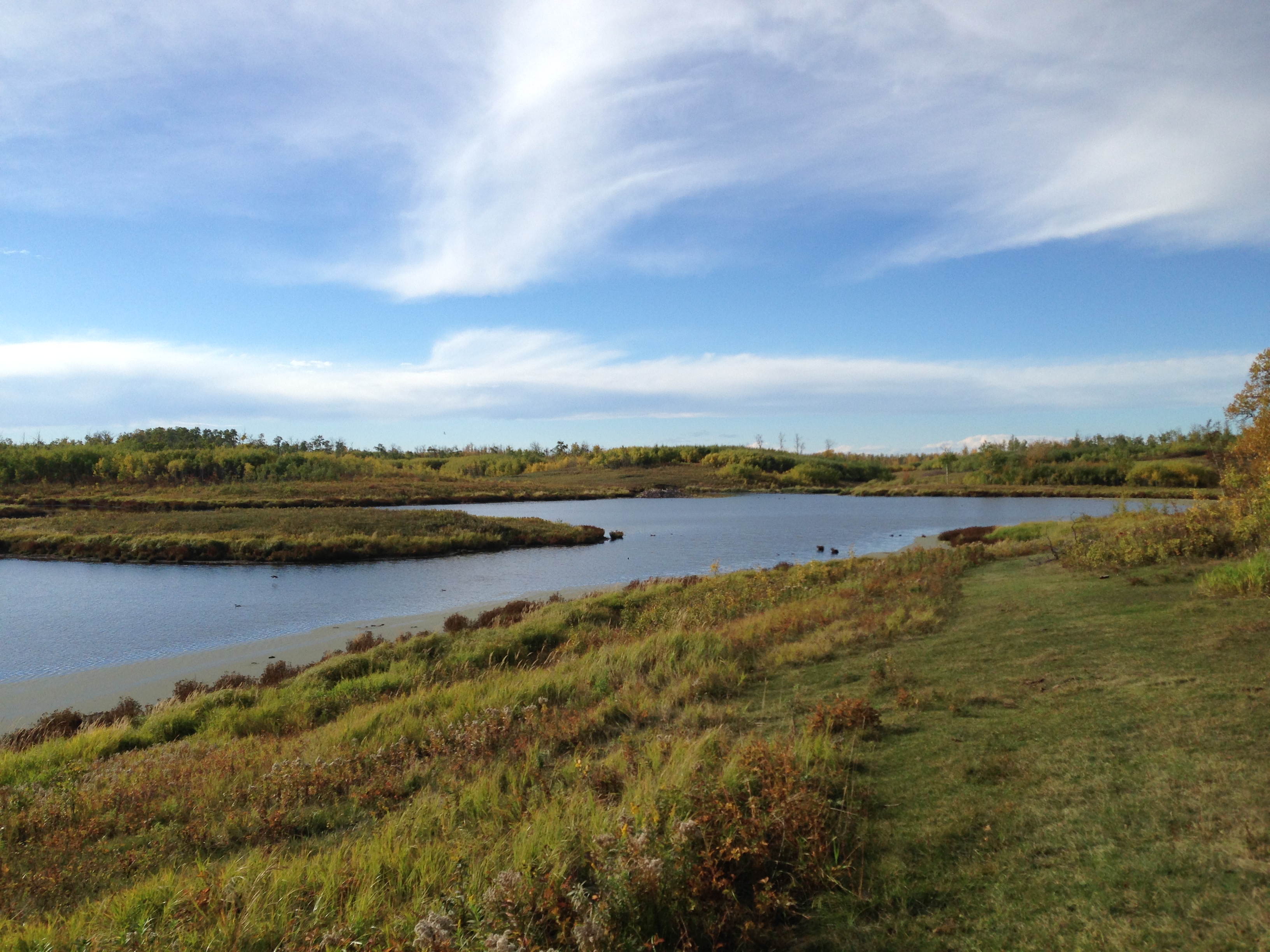Bike Elk Island's Moss Lake Trail
