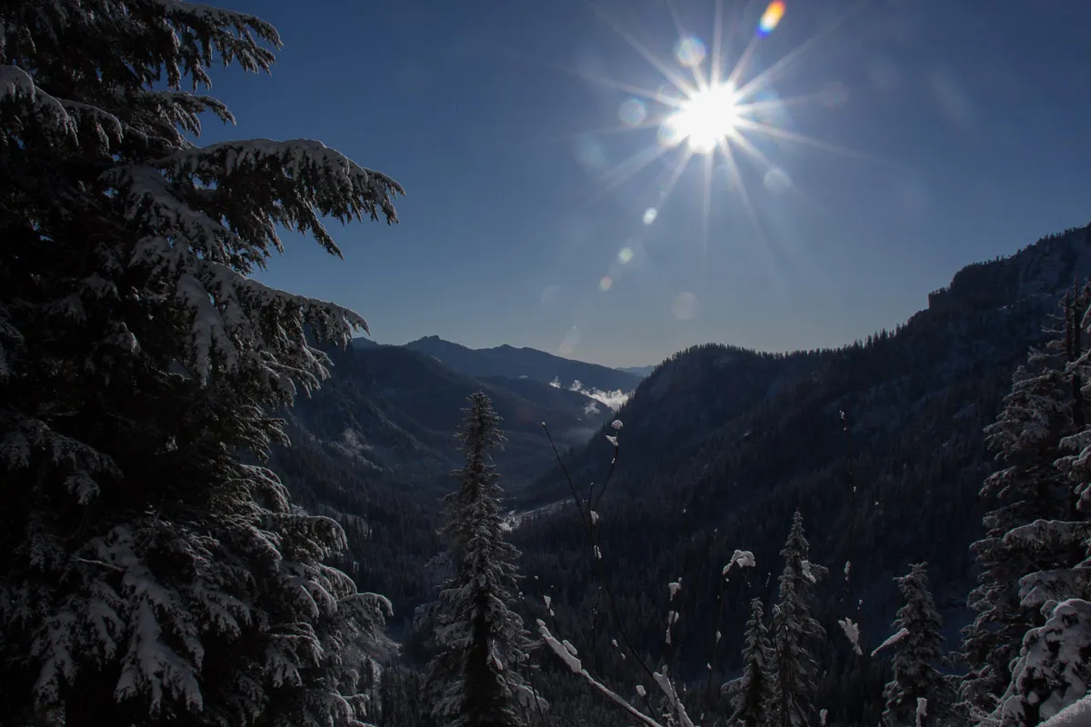 Winter Hike at Snow Lakes