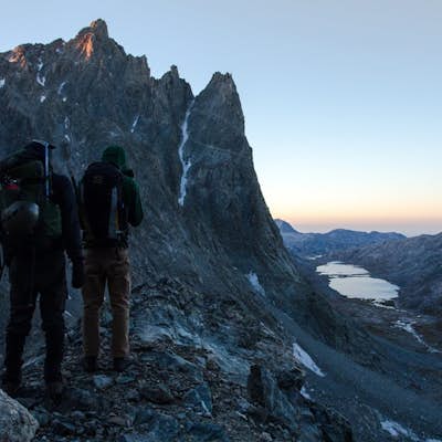 Backpack to Titcomb Basin and Summit Gannett Peak