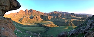 Cave Camp in Sehlabathebe National Park