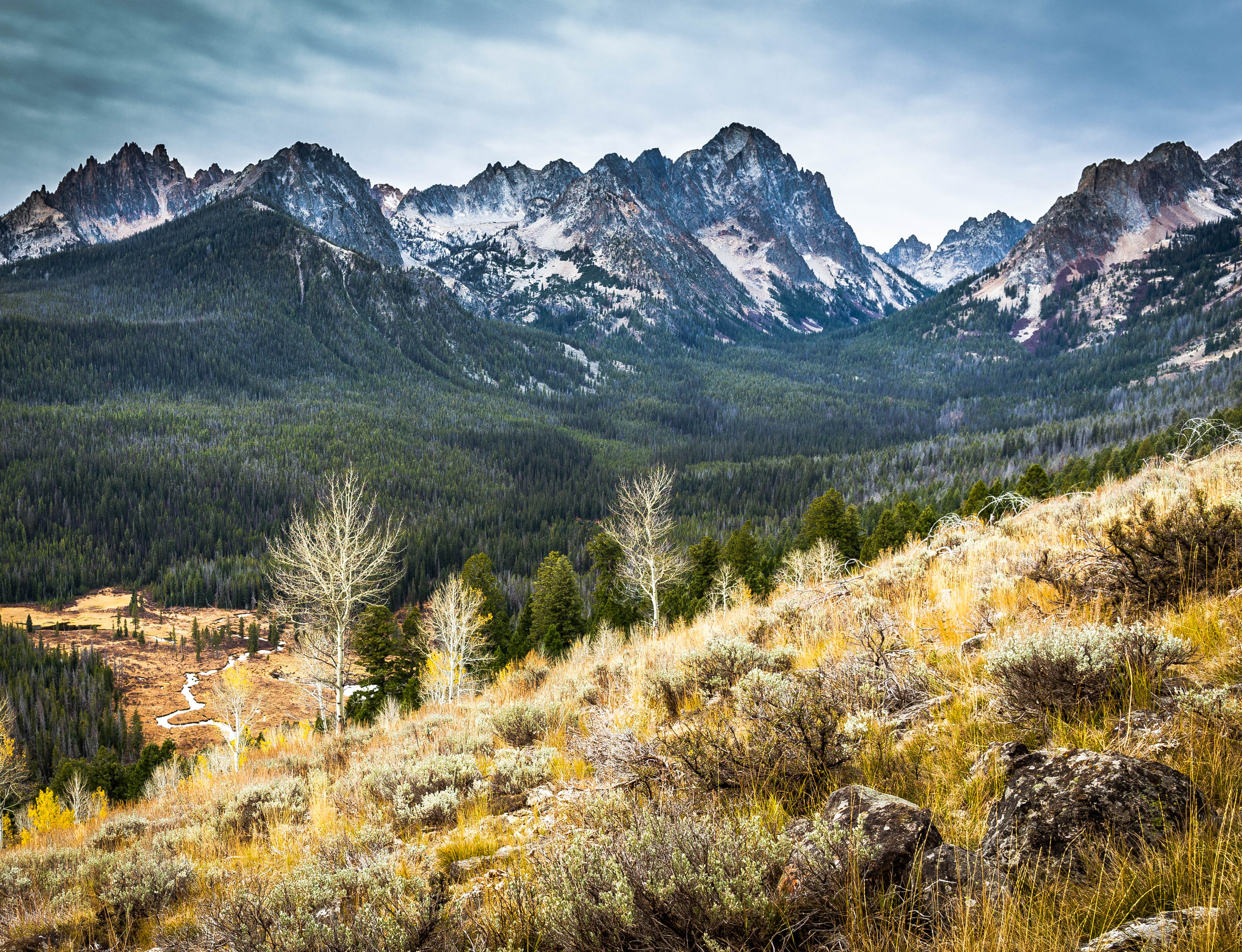 Hike to Thompson Peak, Lowman, Idaho