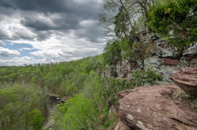 Hike the High Rocks State Park Loop, High Rocks Vista Parking Area