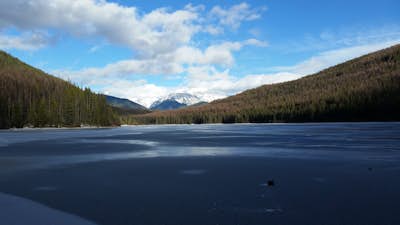 Run or Hike Stanton Lake in Mid-Winter