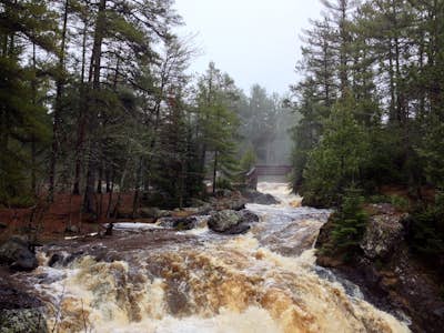Hike the Island at Amnicon Falls State Park 