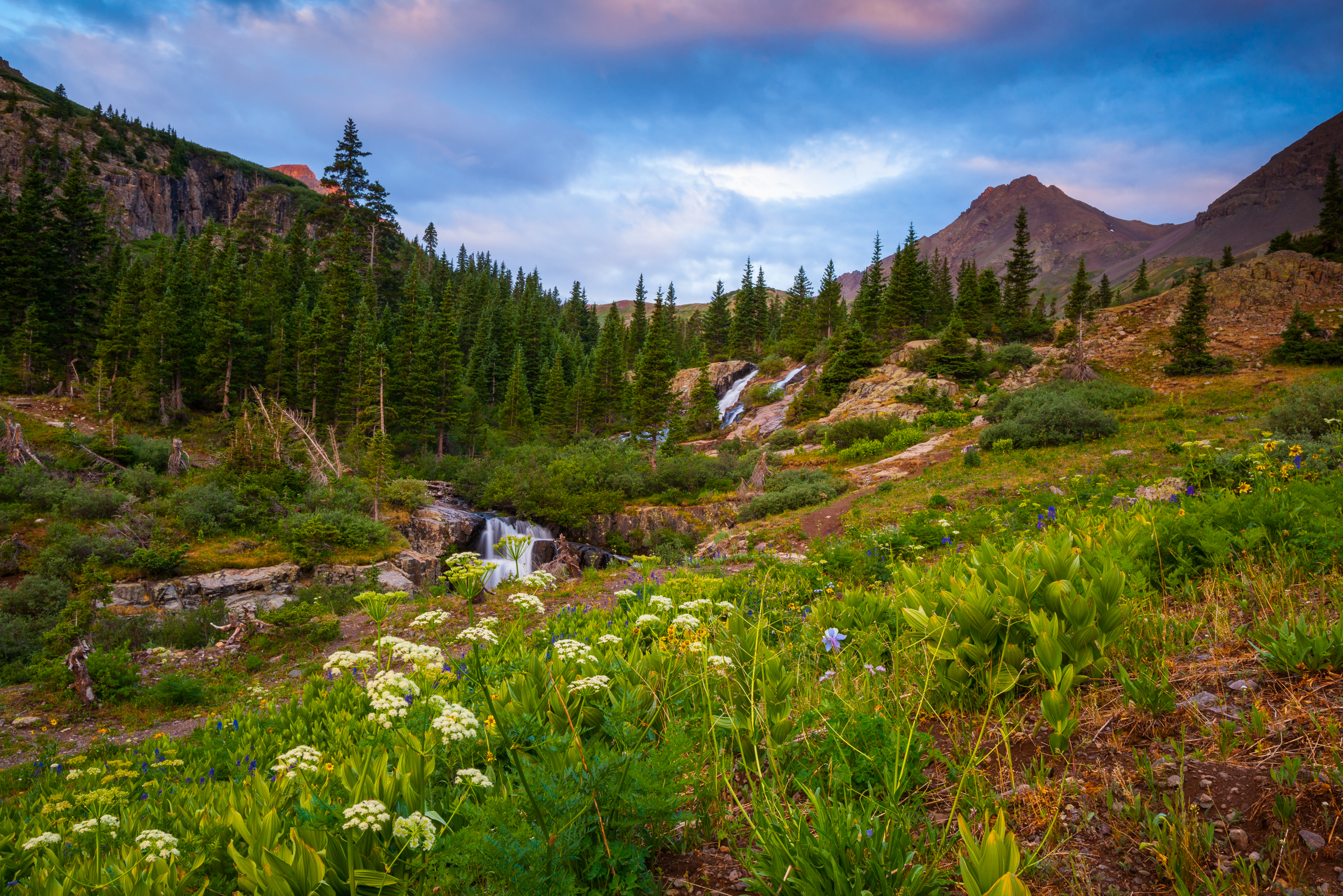 Photo of Explore Twin Falls in Yankee Boy Basin