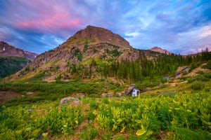 Explore Twin Falls in Yankee Boy Basin