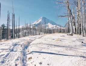 Snowshoe to the Tilly Jane A-Frame 