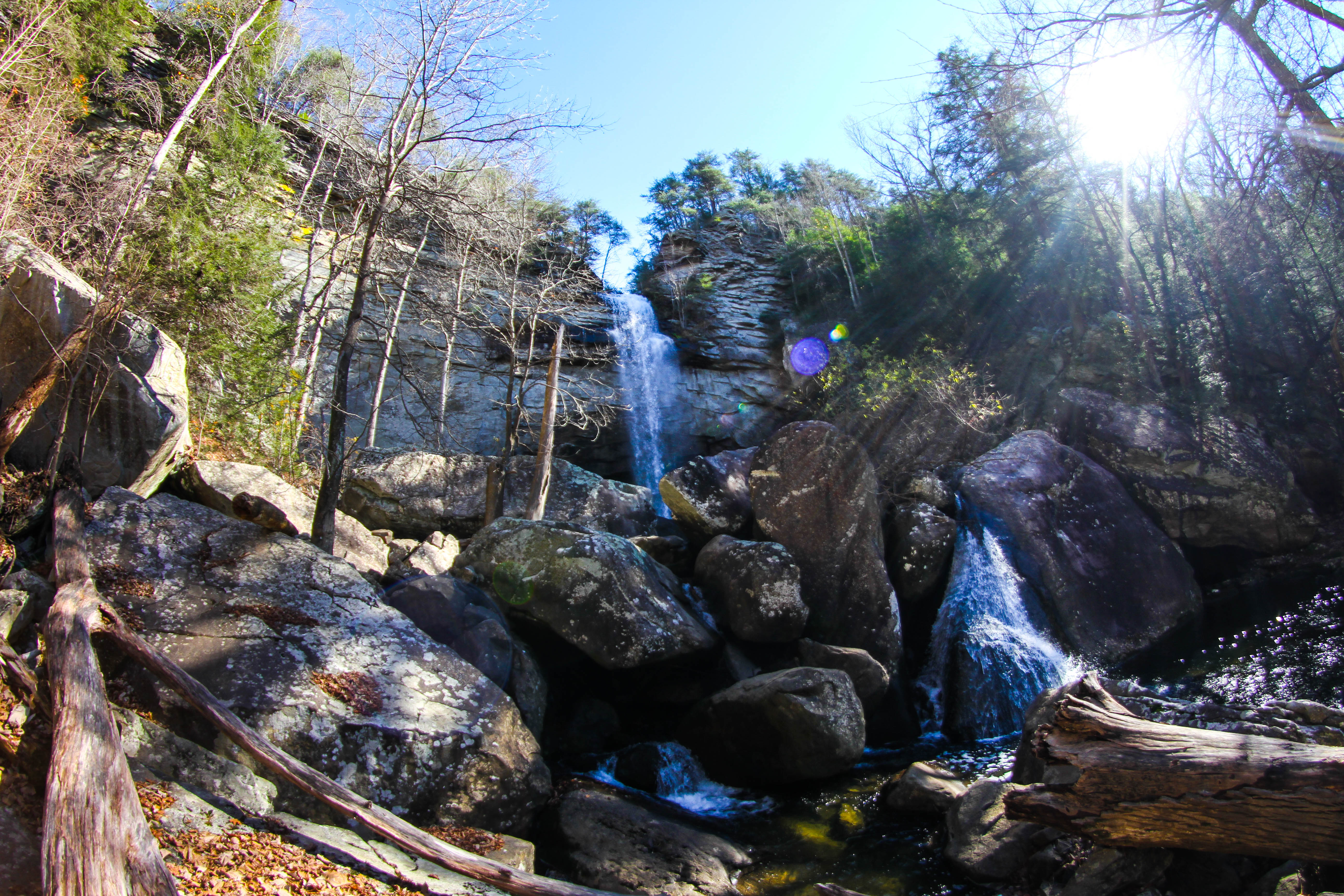 Hike through the Laurel Snow Pocket Wilderness