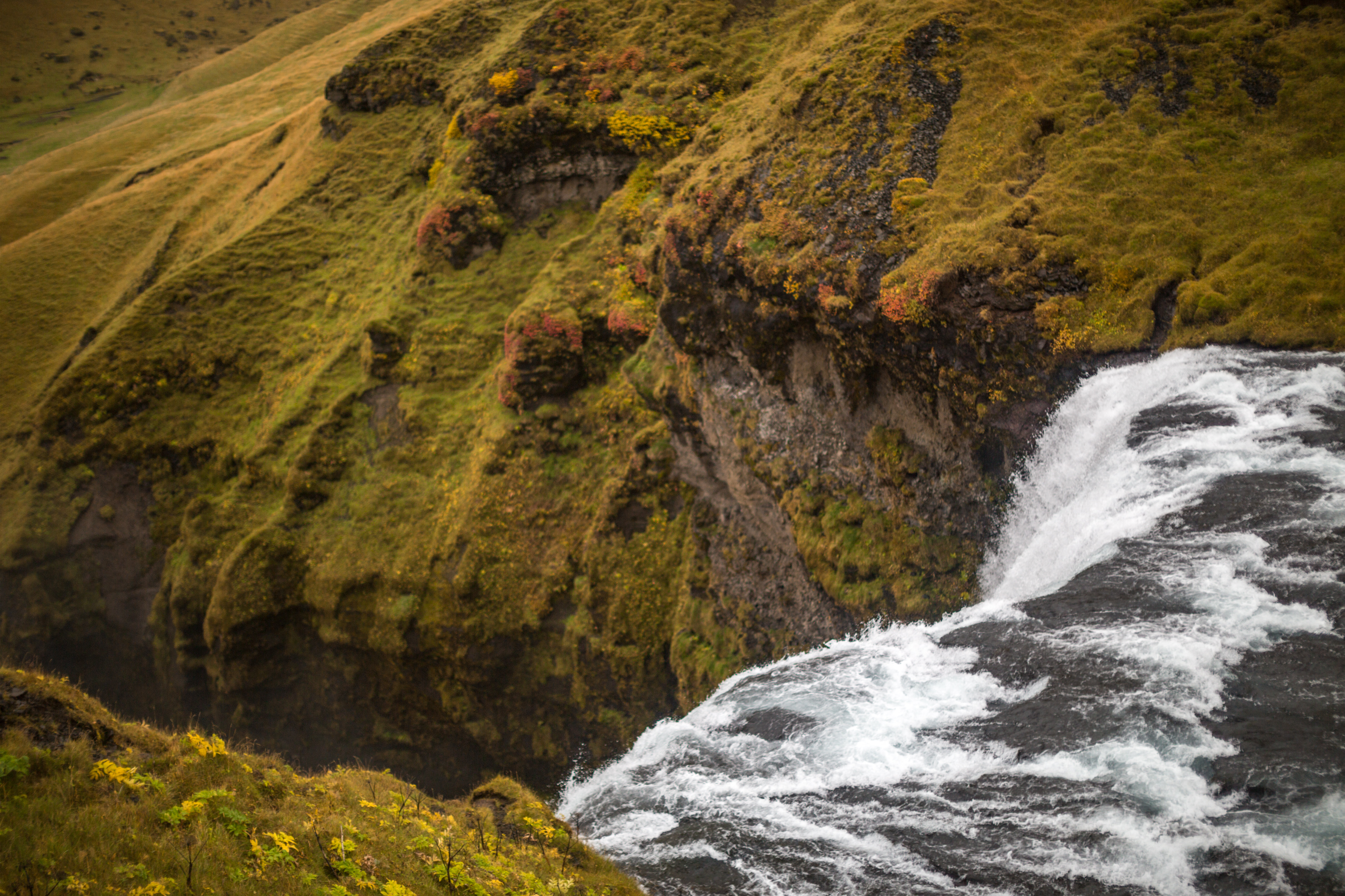 Hike to the Falls above Skógafoss