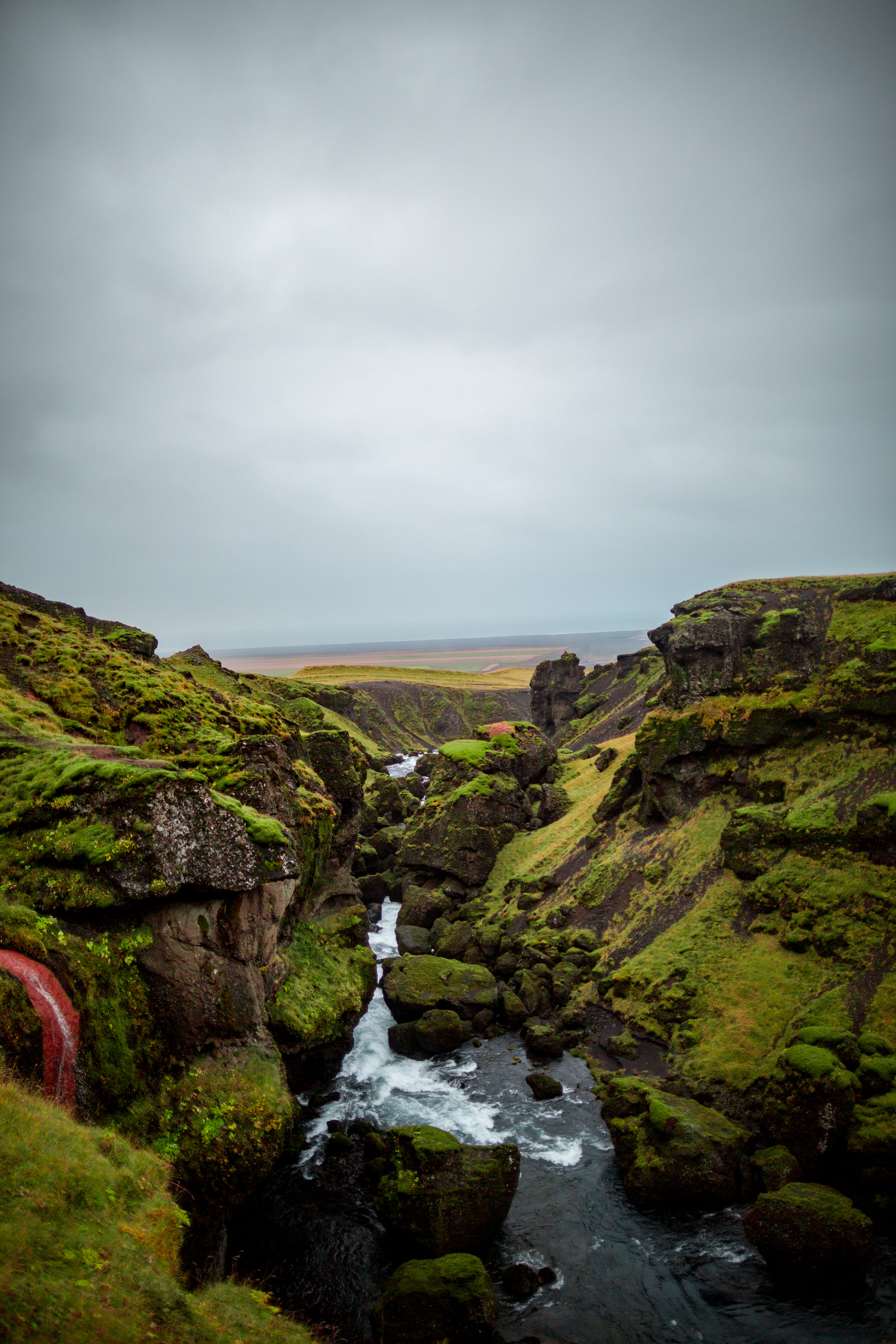 Hike to the Falls above Skógafoss