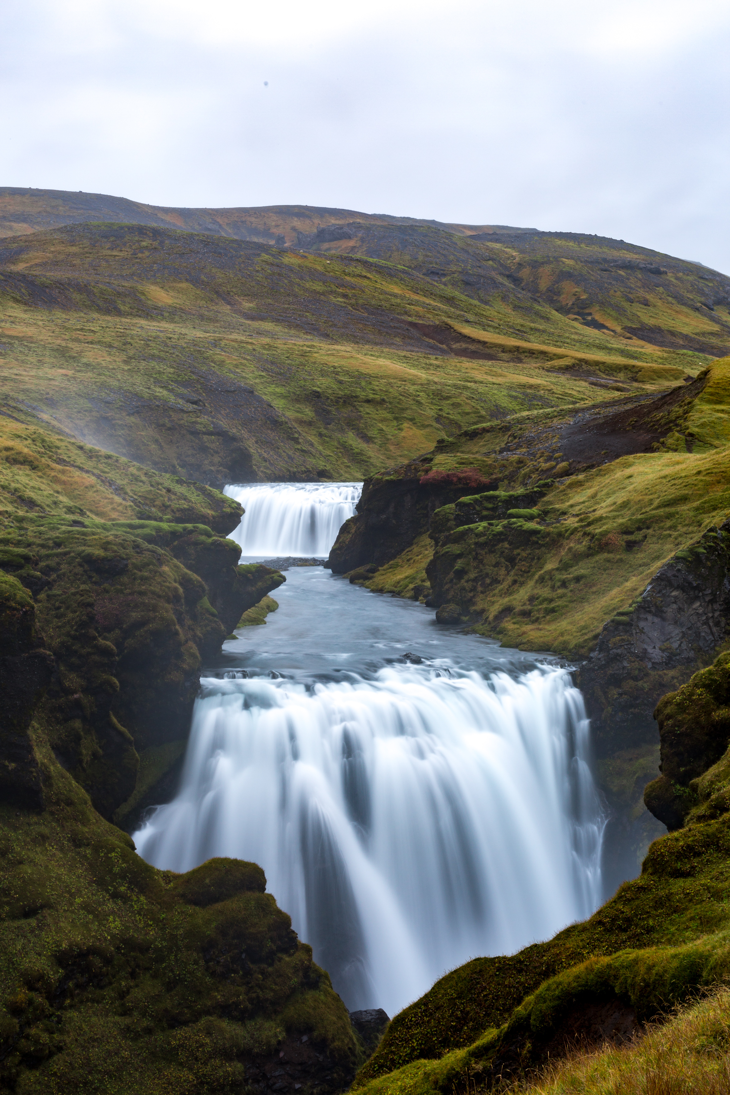 Hike to the Falls above Skógafoss
