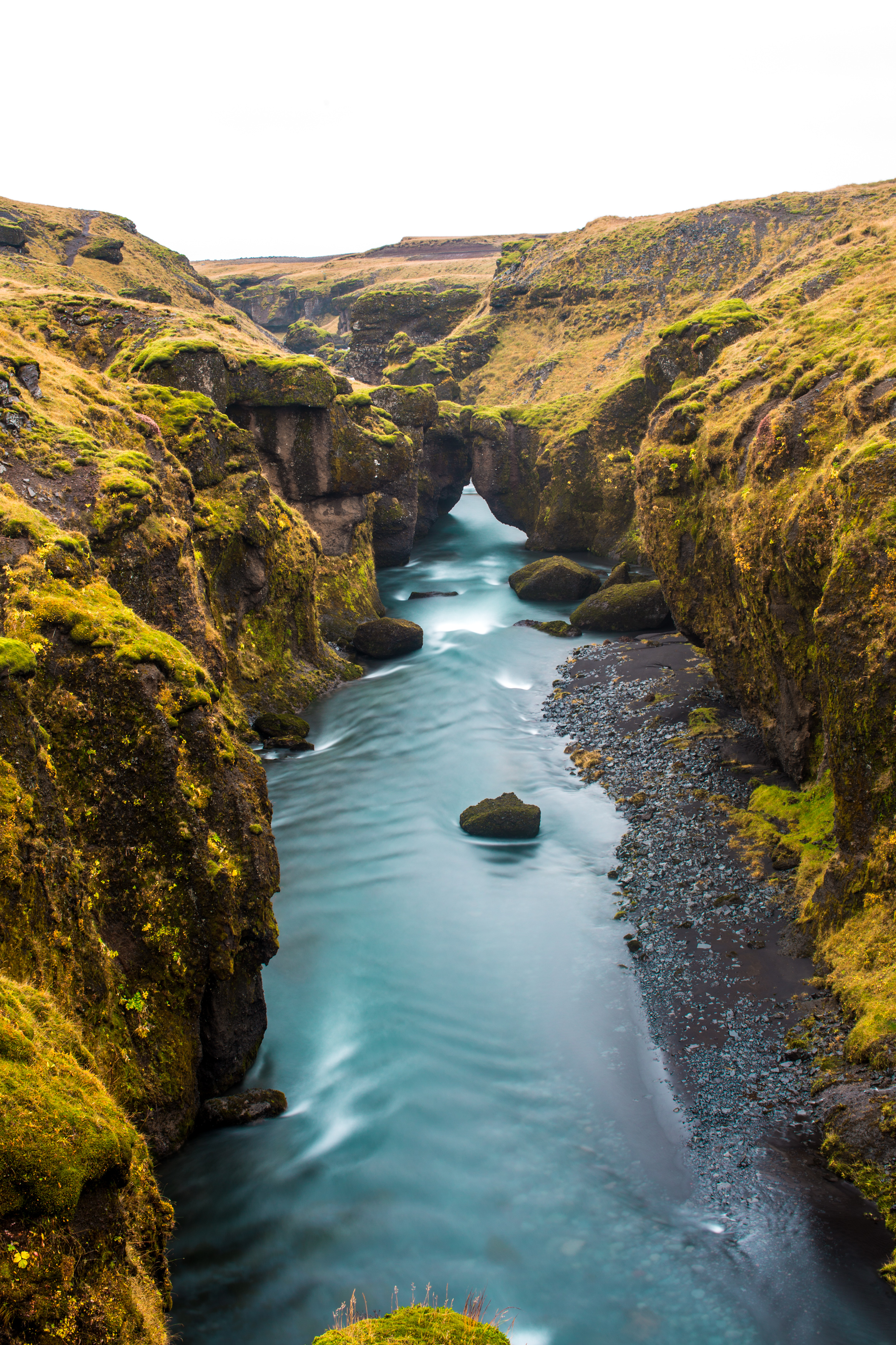 Hike to the Falls above Skógafoss