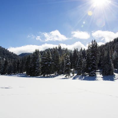Explore Sylvan Lake State Park (In the Winter)