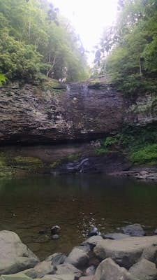 Waterfalls in Cloundland Canyon State Park