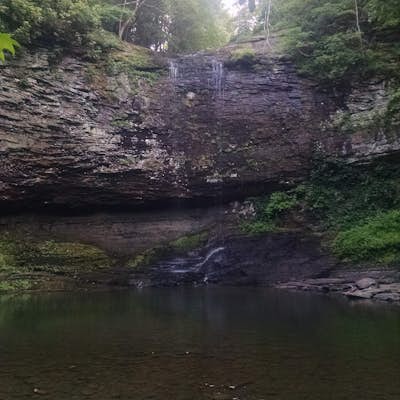 Waterfalls in Cloundland Canyon State Park
