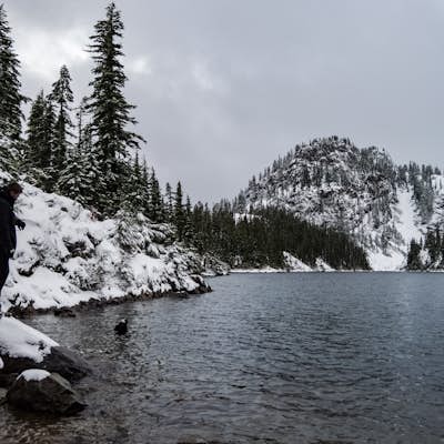 Snowshoe to Rachel Lake 