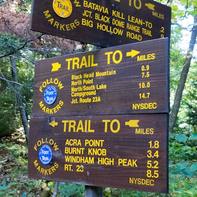 Backpack the Catskill's Escarpment Trail