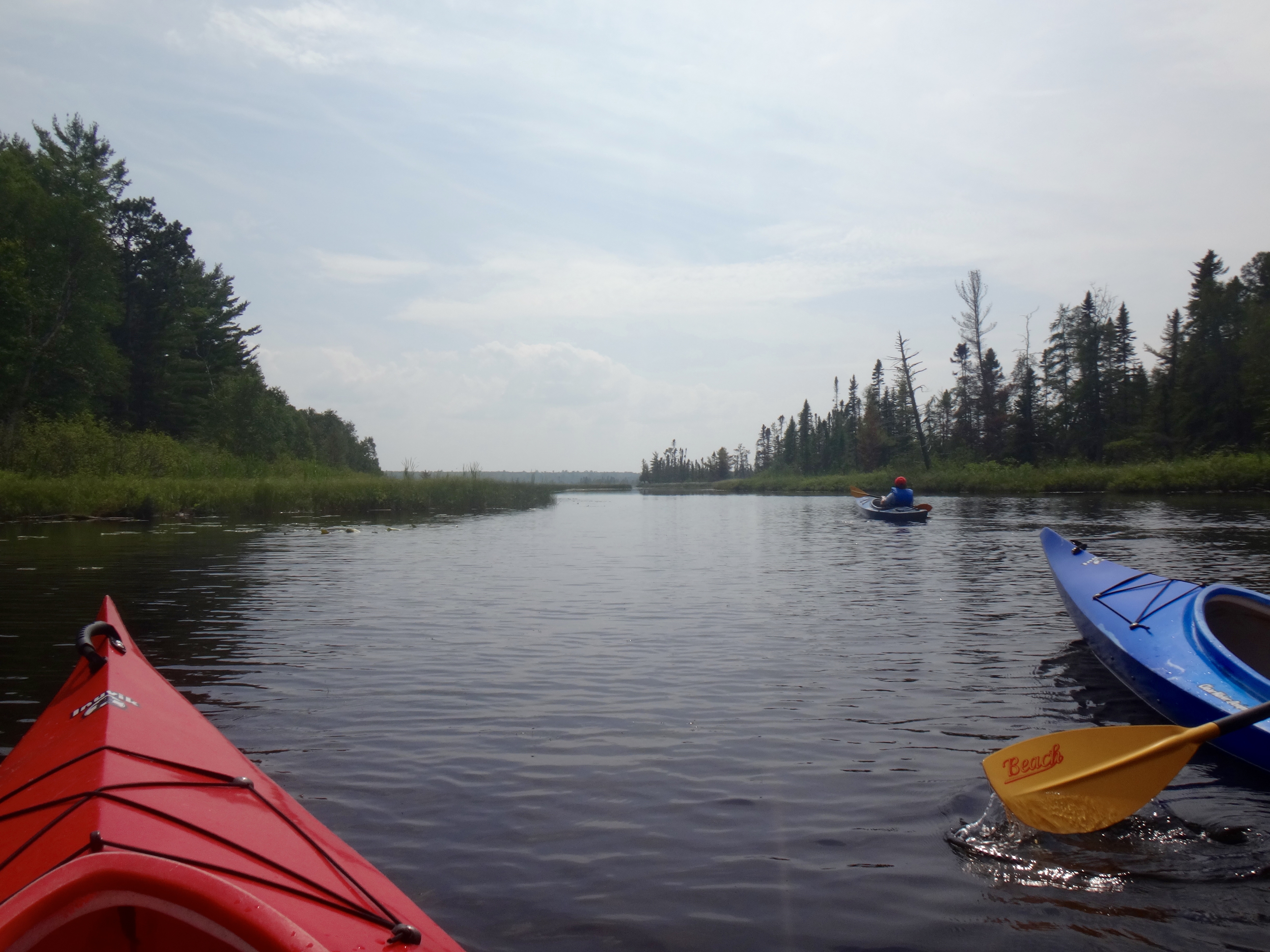 Kayak around Madeline Island, Bayfield, Wisconsin