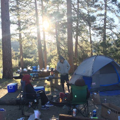 Camping in Angeles National Forest