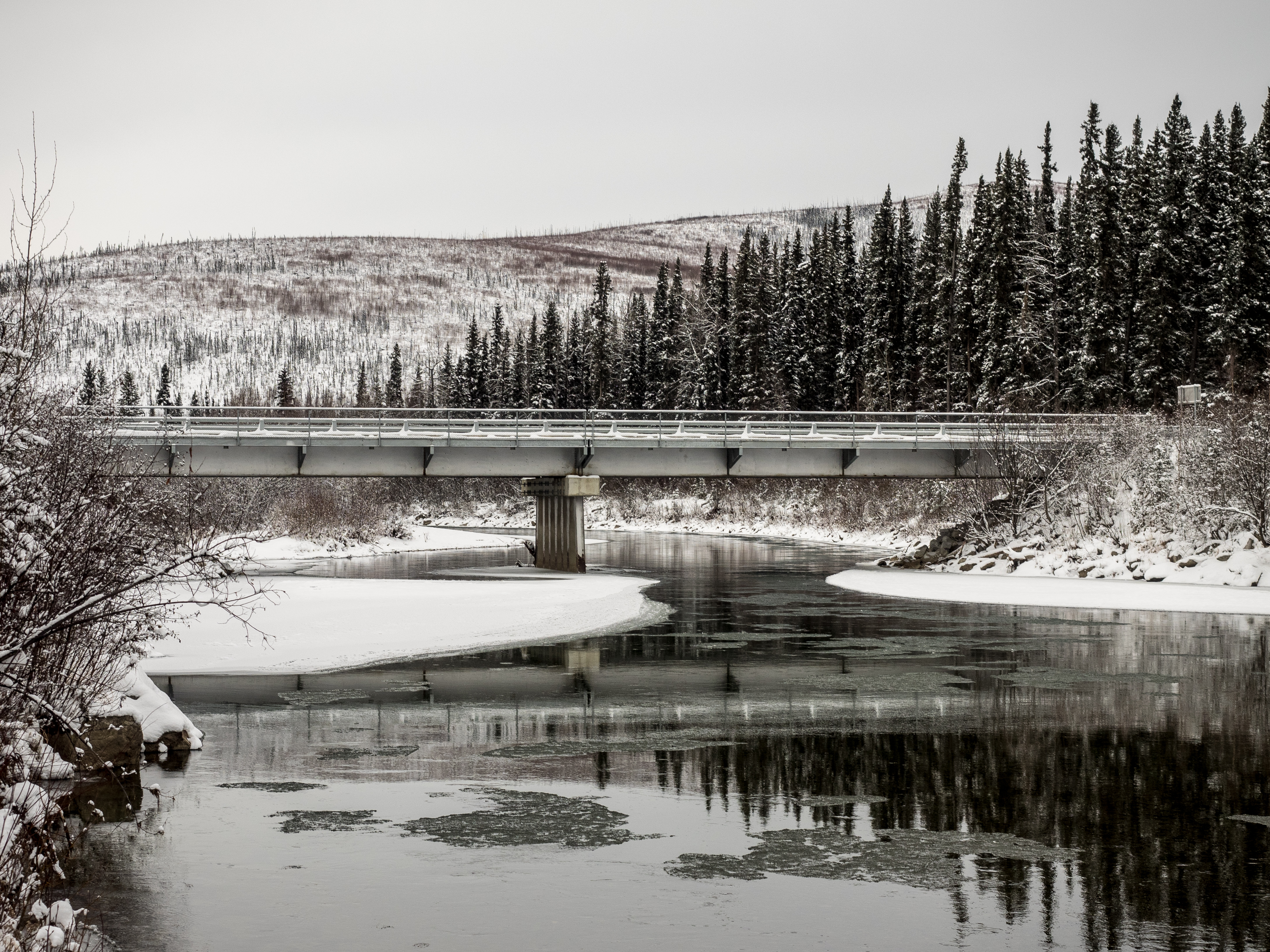 Snowshoe the Granite Tors Loop Trail, Fairbanks, Alaska