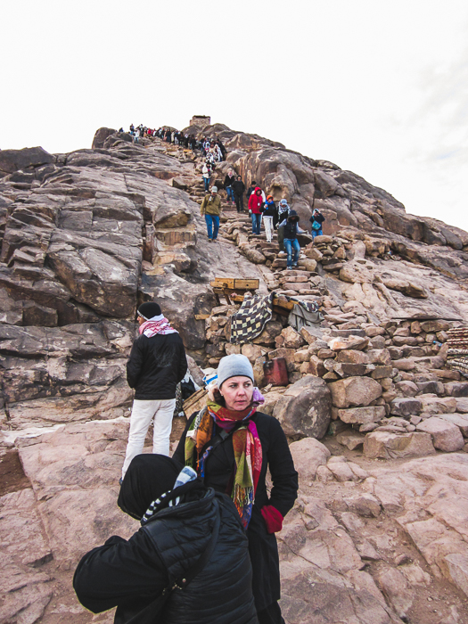 Hike up Mount Sinai 
