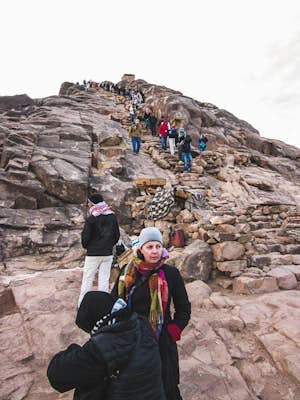 Hike up Mount Sinai 