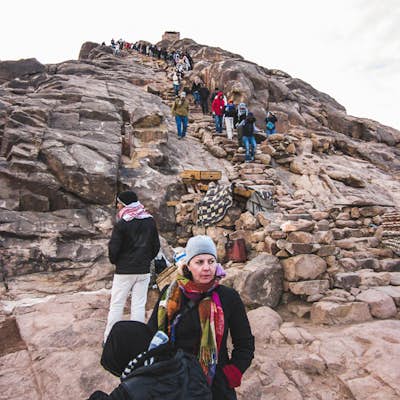 Hike up Mount Sinai 