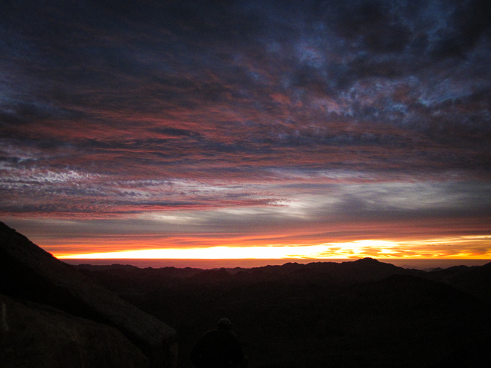 Hike up Mount Sinai 