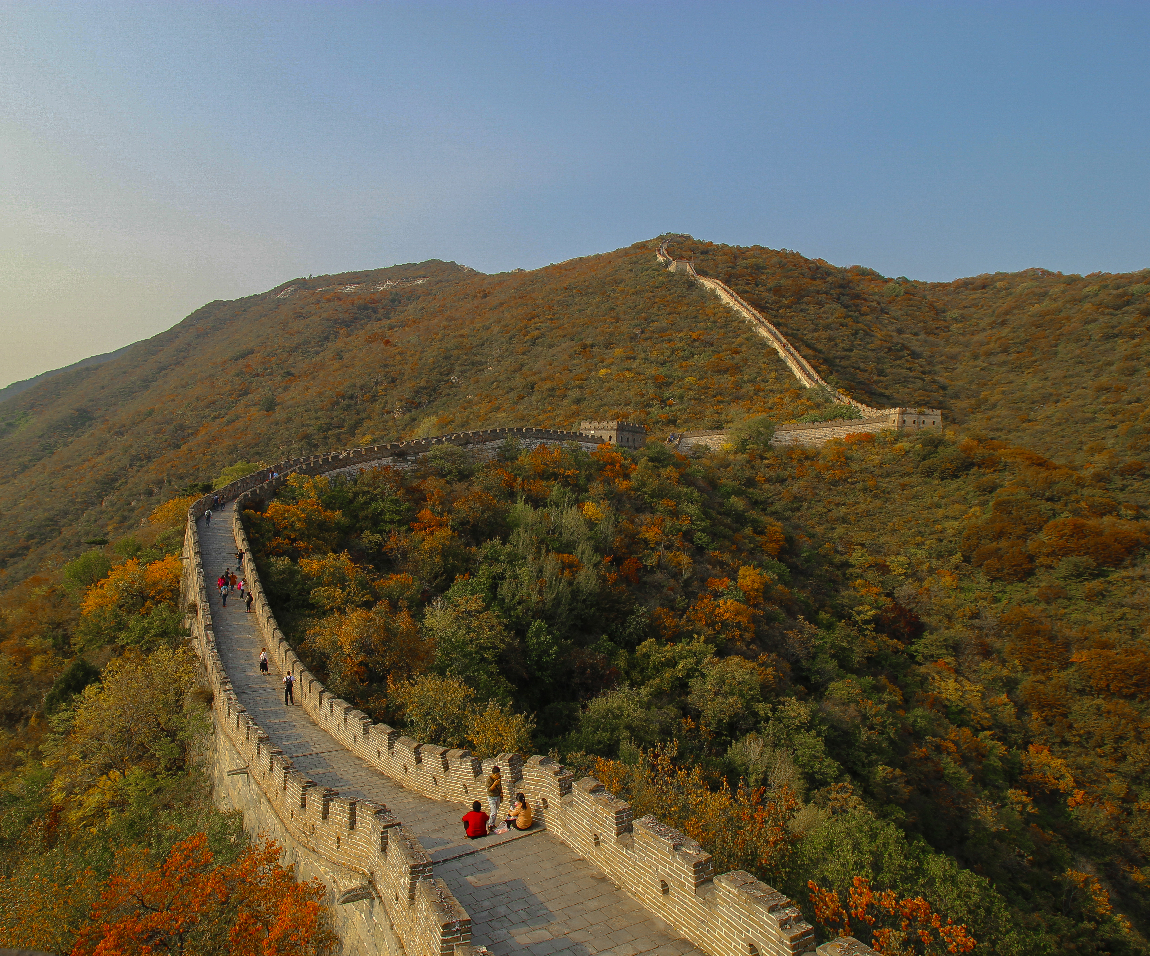 Hike The Great Wall Of China's Mutianyu Section, Beijing, China