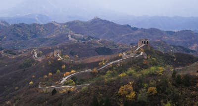 Camp on the Great Wall's Gubeikou Section