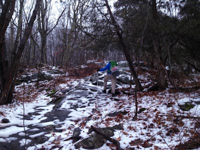 Winter Over-nighter On The Appalachian Trail In Pawling