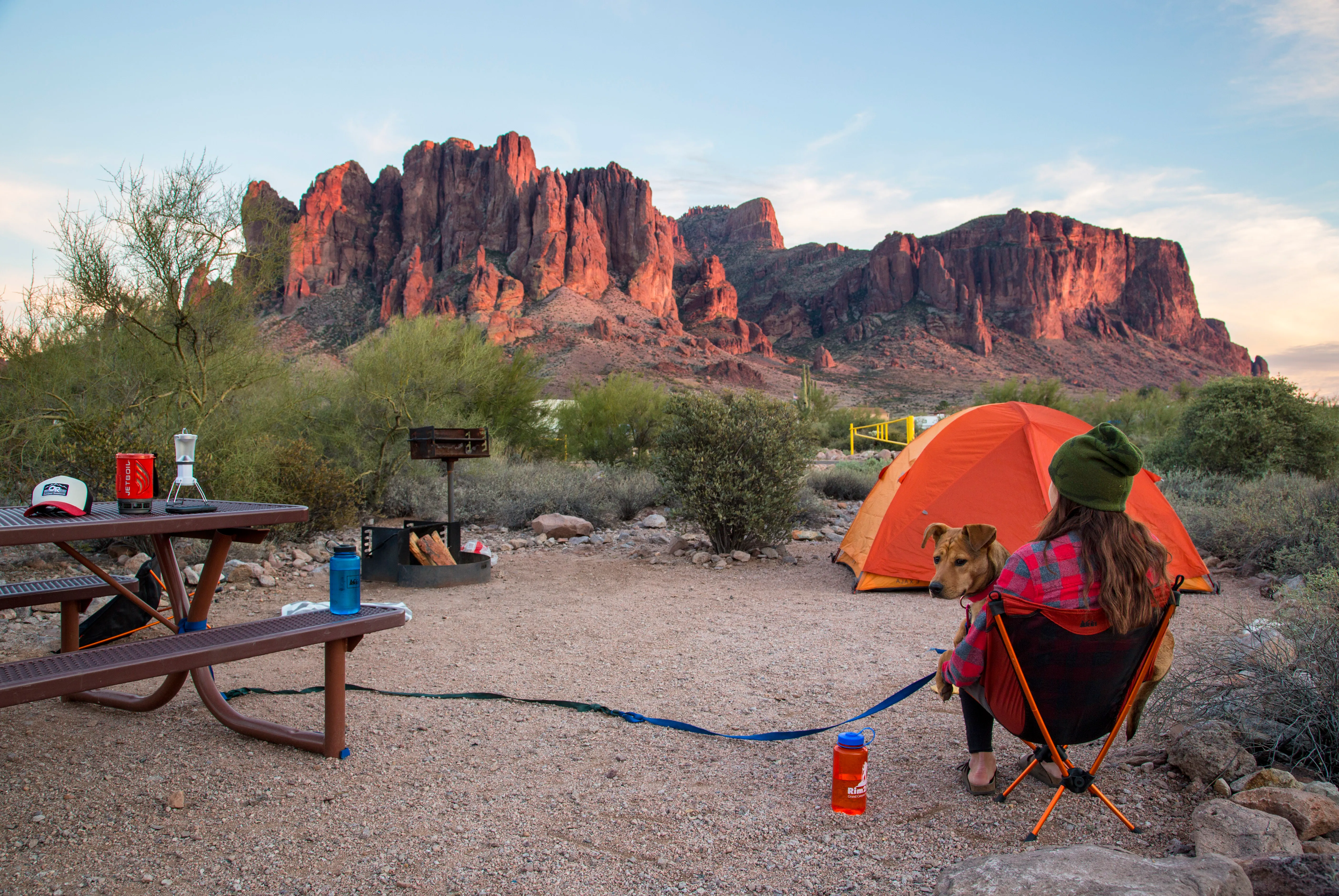 Camp at Lost Dutchman State Park