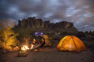 Camp at Lost Dutchman State Park