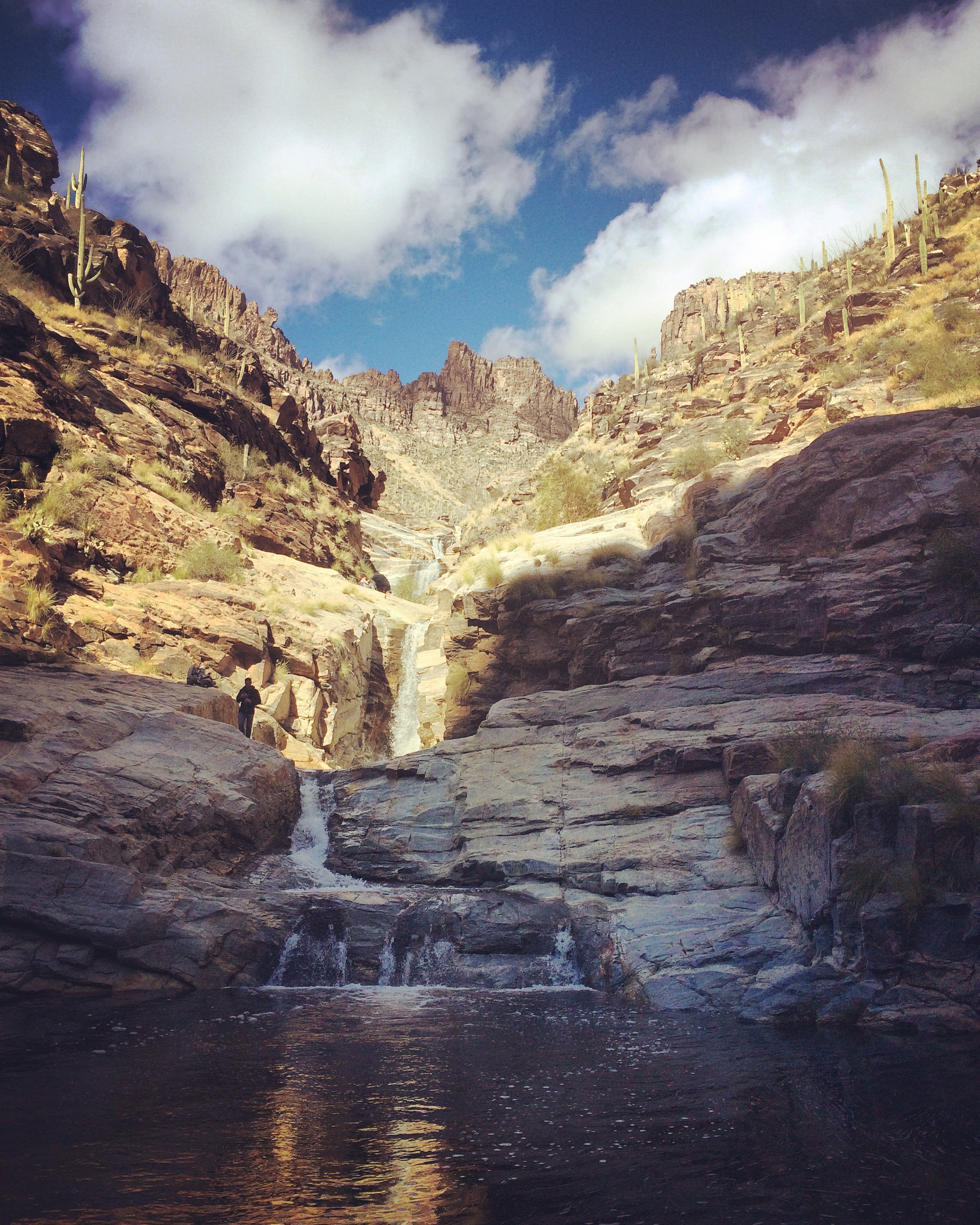 Hike Bear Canyon to Swim at Seven Falls