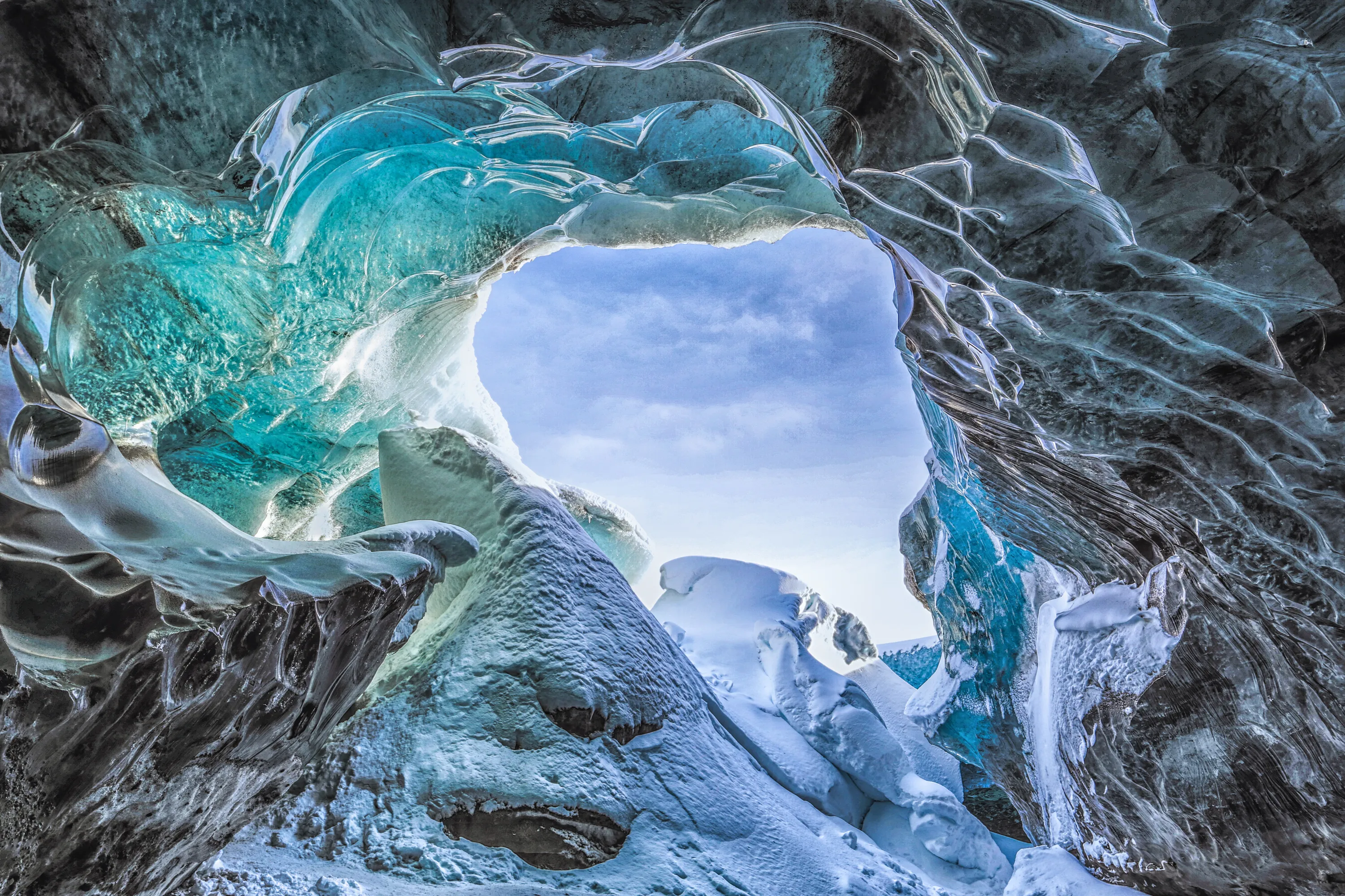 Jökulsárlón Ice Caves