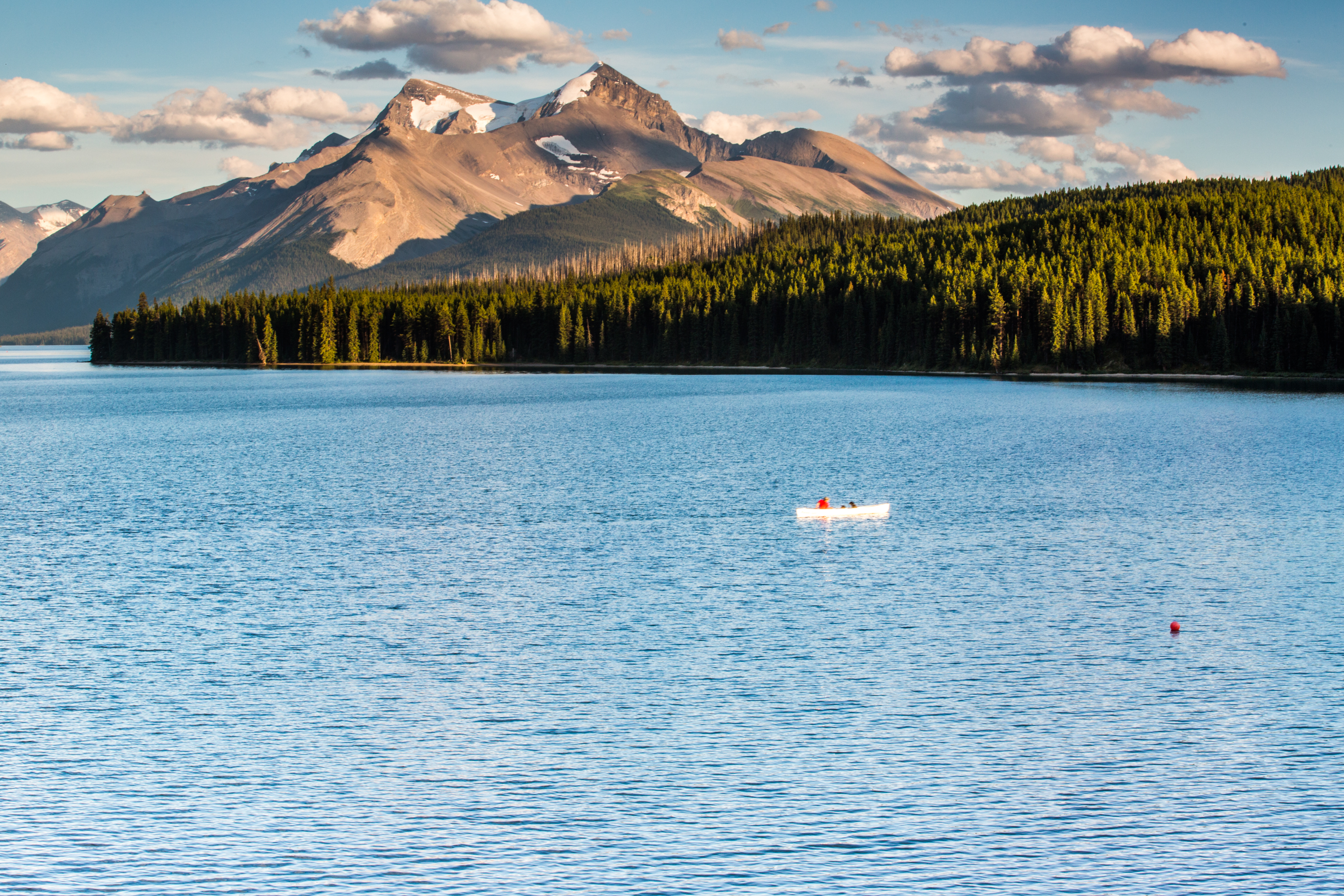 Photograph Spirit Island and Maligne Lake 