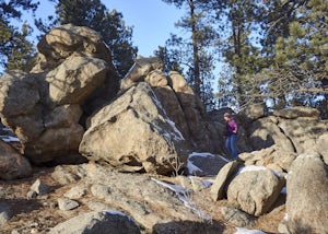 Boulder The Eggs on the Hidden Fawn Trail