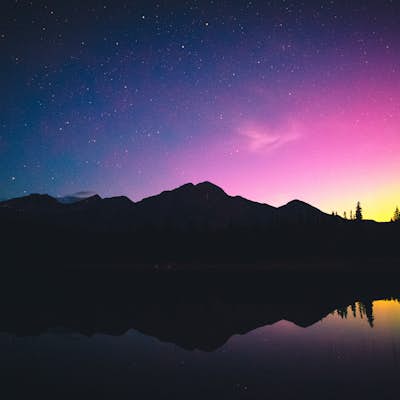 Capture the Northern Lights at Patricia Lake
